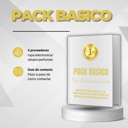 Pack Proveedores - Inicia en la Reventa