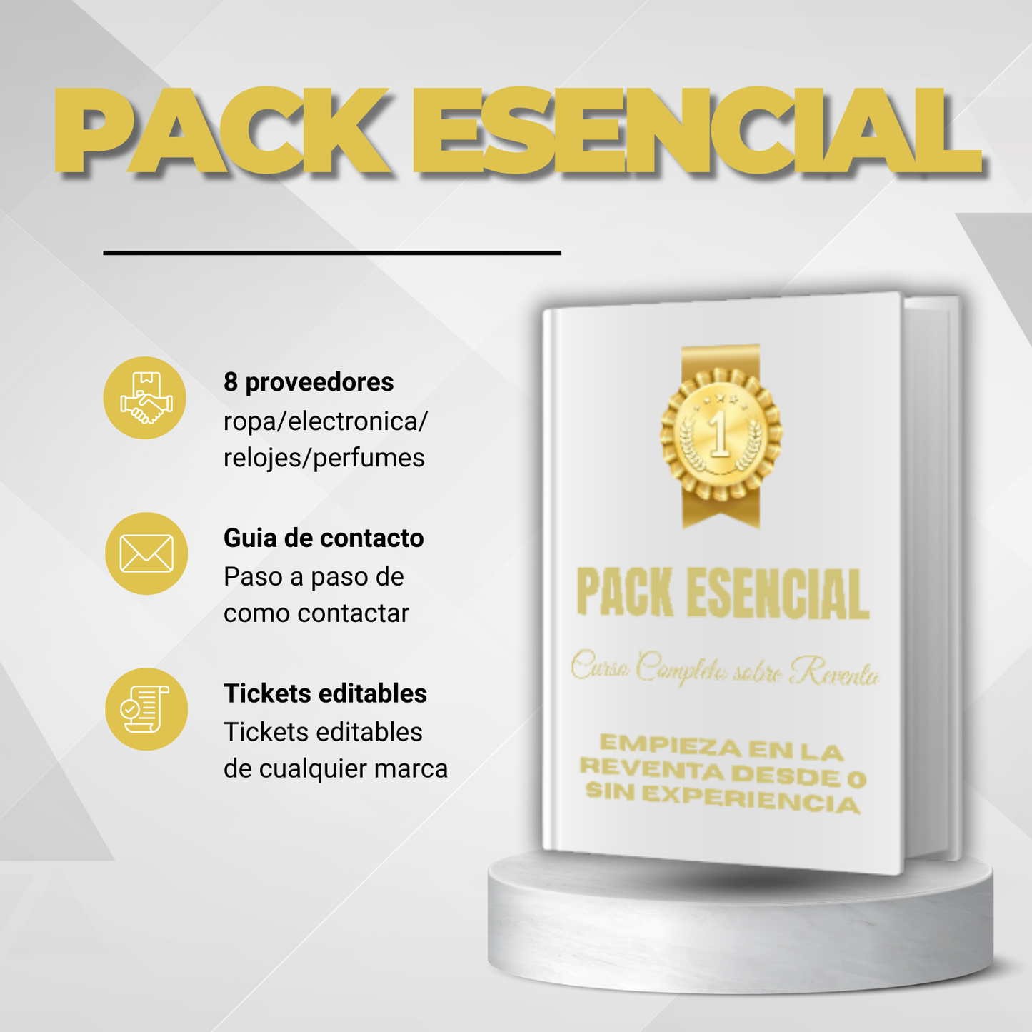 Pack Proveedores - Inicia en la Reventa