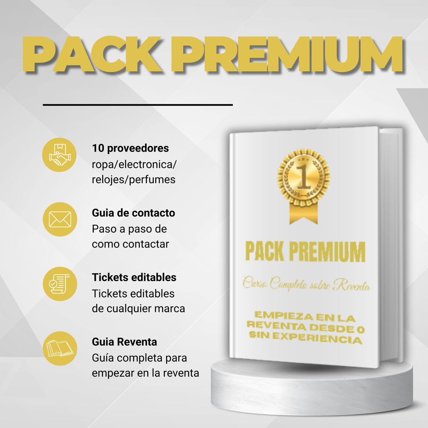 Pack Proveedores - Inicia en la Reventa