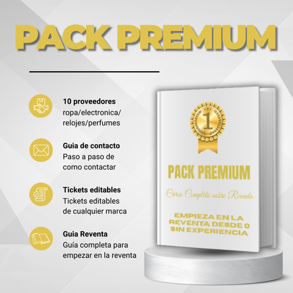 Pack Proveedores - Inicia en la Reventa